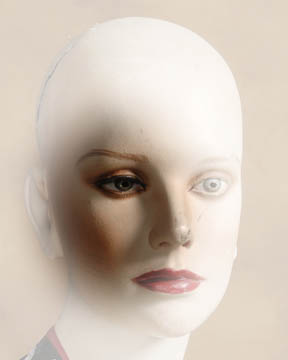 Portrait lighitng rembrandt closeup